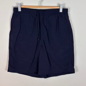 L.L.Bean Mens Navy Swim Trunks Shorts Size Small Classic Summer Travel Beach